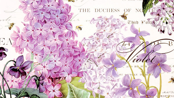 Michel Design Works Collection Lilac and Violets