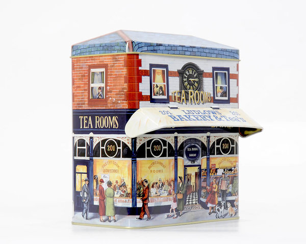 Bakery & Tea XL Blechdose Nostalgische Teestube