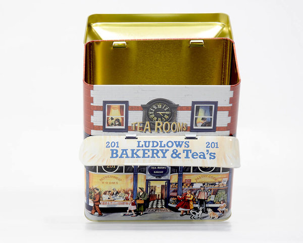 Bakery & Tea XL Blechdose Nostalgische Teestube