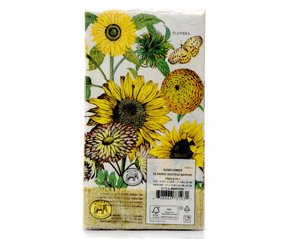 "Sunflower" Dinner-Napkins Servietten Michel Design