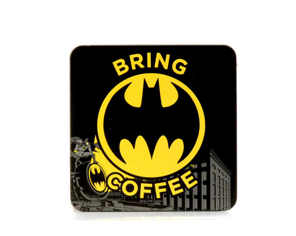 "Batman - Bring Coffee" Untersetzer / Bierdeckel