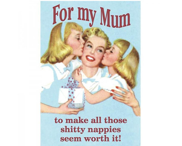 "For my Mum to make ..." Briefkarte von Half Moon Bay
