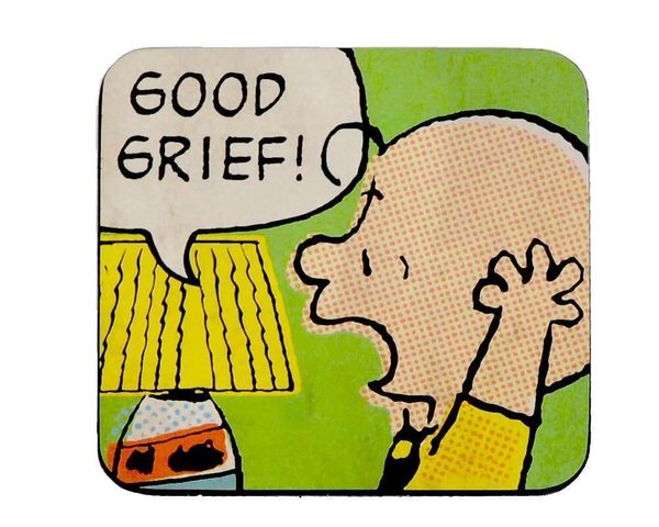 Peanuts "Charlie Brown" Untersetzer / Bierdeckel