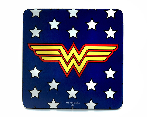 Classic "Wonder Woman Logo" Untersetzer Bierdeckel