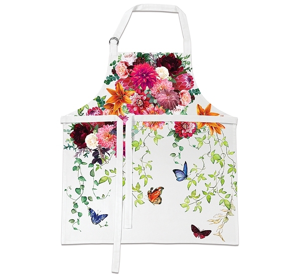 Apron "Sweet Floral Melody" by Michel Design Works