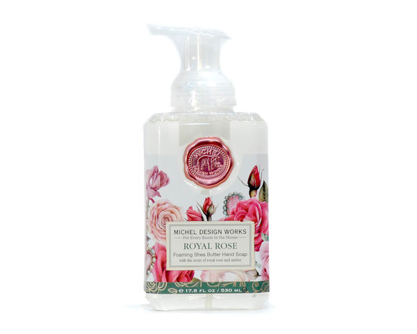 "Royal Rose" Foaming hand wash soap Michel Design Works