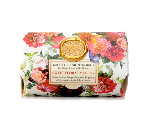 "Sweet Floral Melody" bath soap Michel Design Works