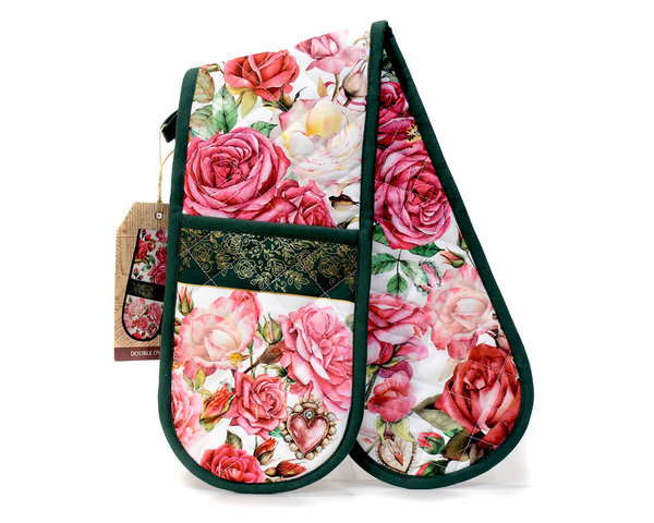 "Royal Rose" Double Oven glove by Michel Design Works