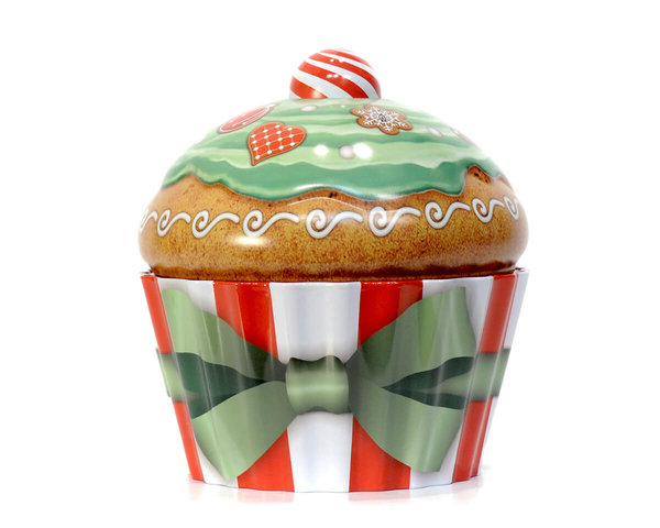 Weihnachts Cupcake Swirl Blechdose Keksdose