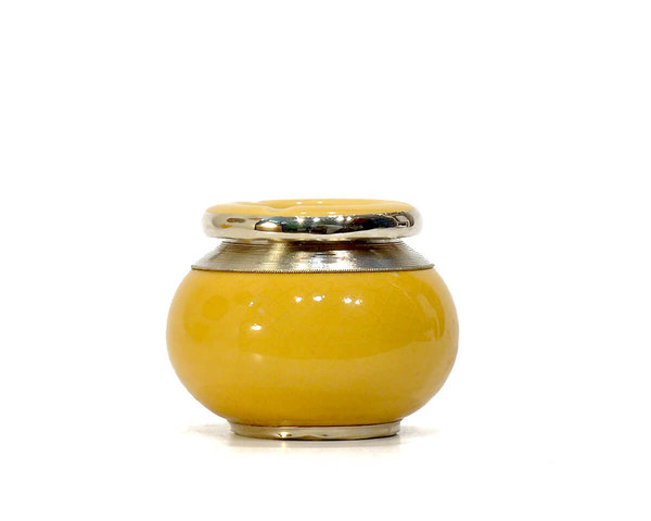 Aschenbecher "Gelb" Feinste Keramik aus Marrakesch