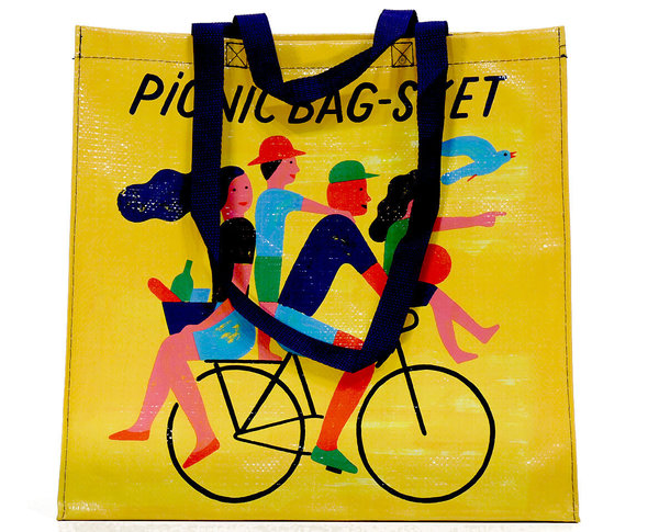 Shopper "Picnic Bag-sket" Einkaufstasche Blue Q