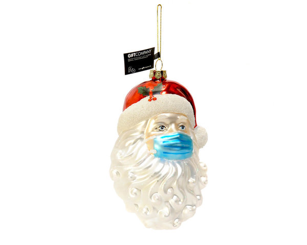 "Santa mit Maske" Christbaum Hänger GIFT COMPANY