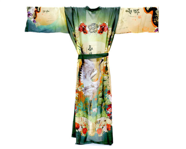 "Tsuru" Kimono aus Viskose von La Ligne 29