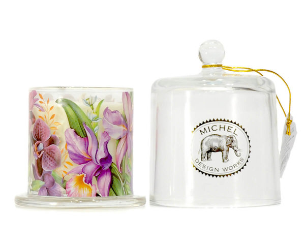 Orchids Scented Cloche Candle Michel Design #works