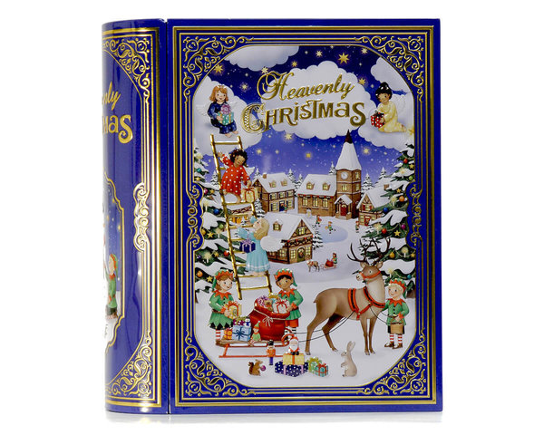 "Heavenly Christmas" Buch Nostalgische XL Keksdose